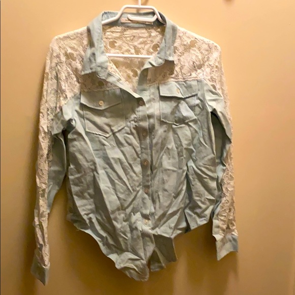 I am selling a Jean top. - Picture 1 of 2